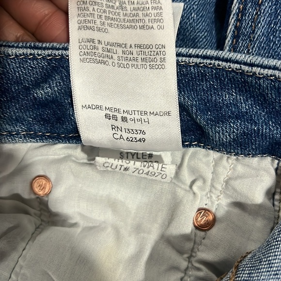 Mother jeans high waisted double looker hover 29 - Picture 6 of 7
